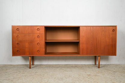 Teak Sideboard Anrichte Dänisch Vintage 60er Mid Century