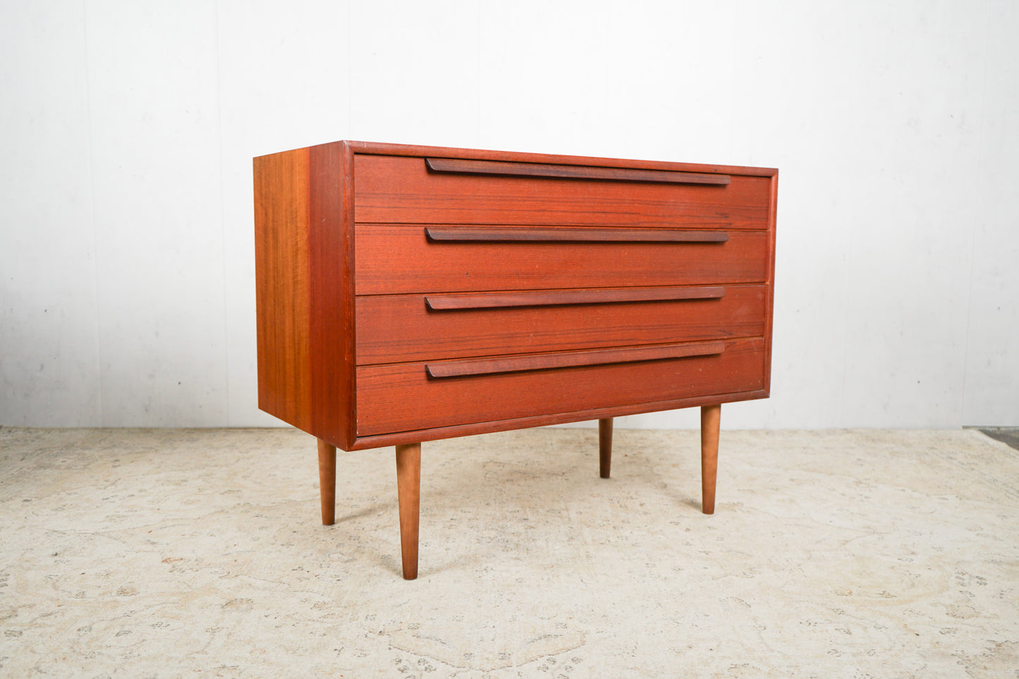 Teak Kommode Retro Dänisch Vintage 60er Mid Century WK