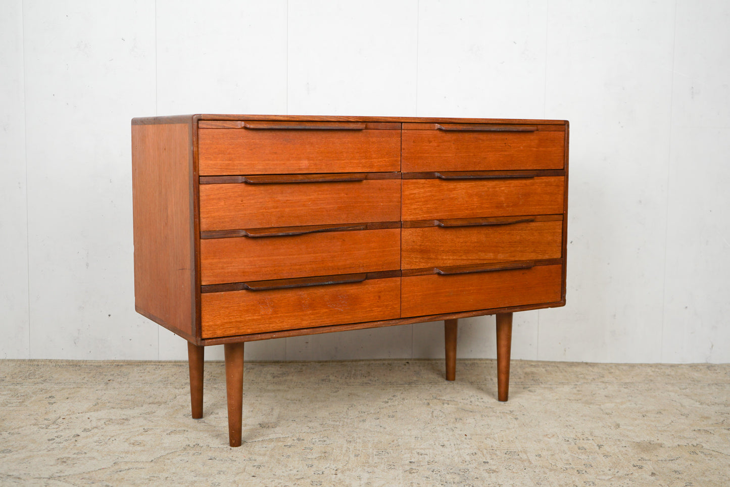 Teak Kommode Retro Dänisch Vintage 60er Mid Century