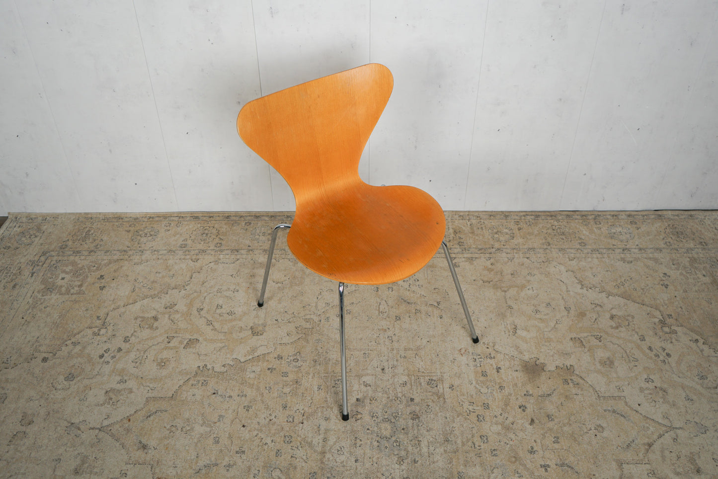 1v5 Fritz Hansen Serie 7 Stuhl Vintage Arne Jacobsen