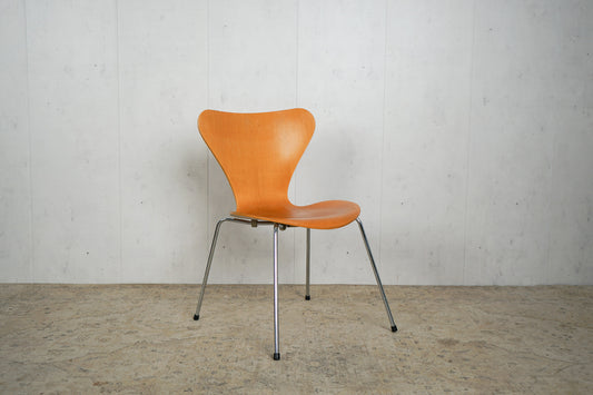 1v5 Fritz Hansen Serie 7 Stuhl Vintage Arne Jacobsen