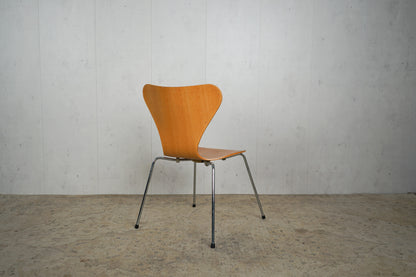 1v5 Fritz Hansen Serie 7 Stuhl Vintage Arne Jacobsen