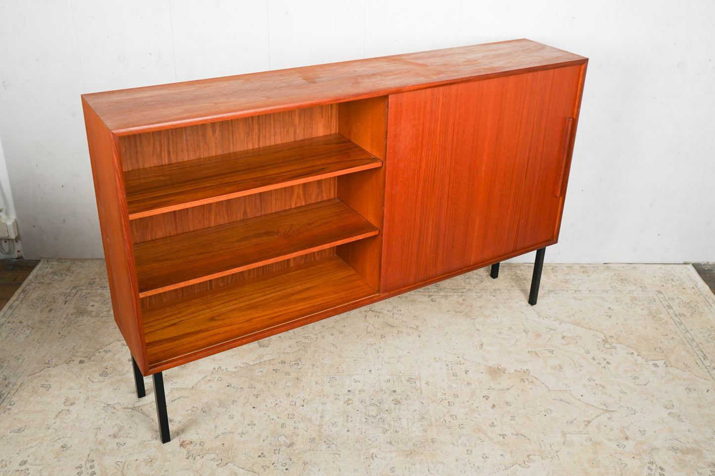 Teak Highboard Sideboard Schrank Vintage 60er Mid Century