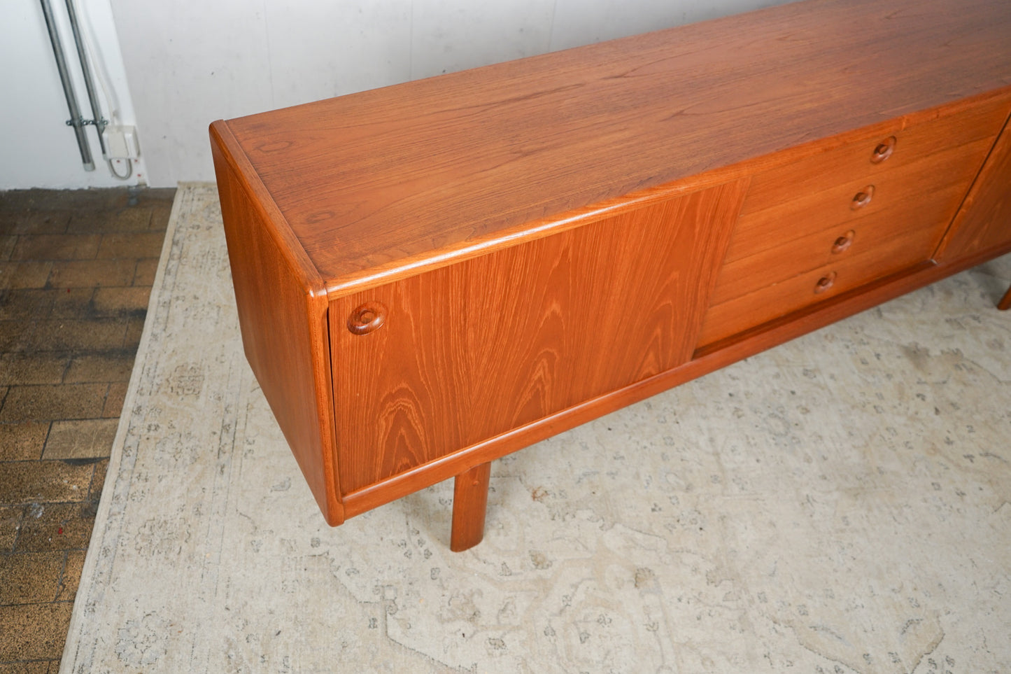 Mid Century Teak Sideboard von H.W. Klein für Bramin