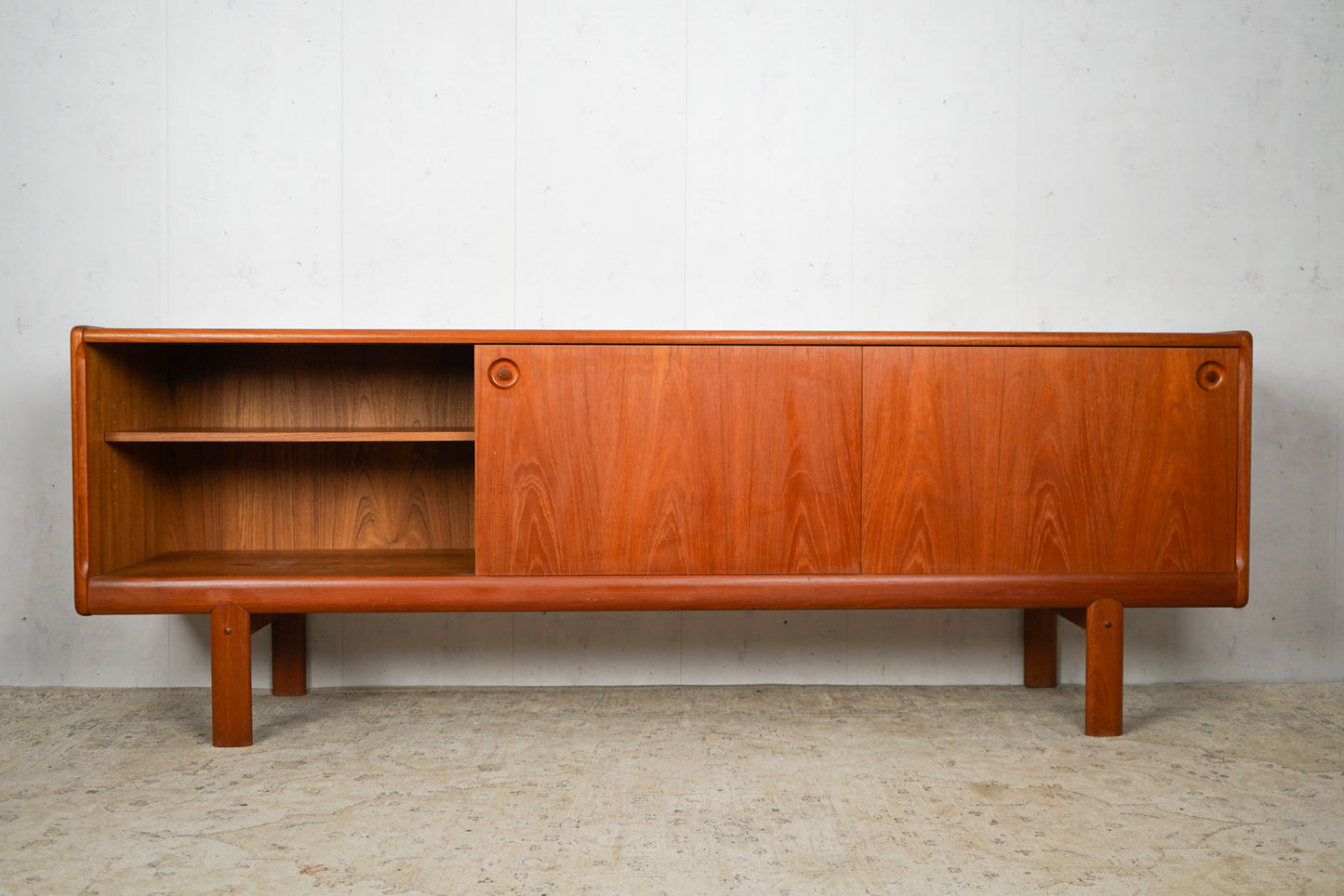 Mid Century Teak Sideboard von H.W. Klein für Bramin