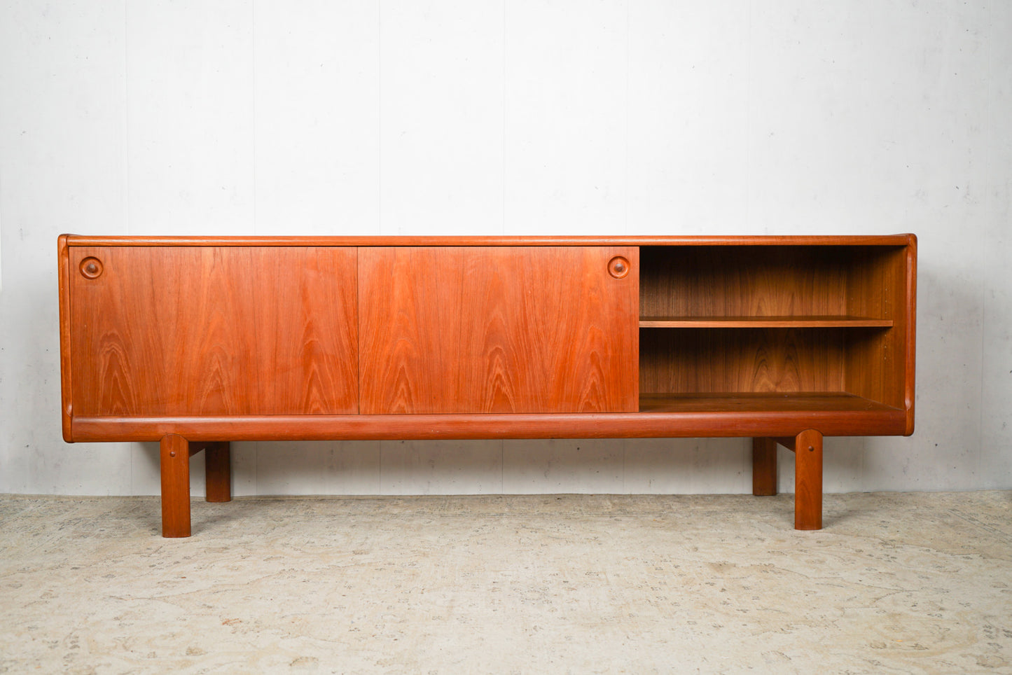 Mid Century Teak Sideboard von H.W. Klein für Bramin