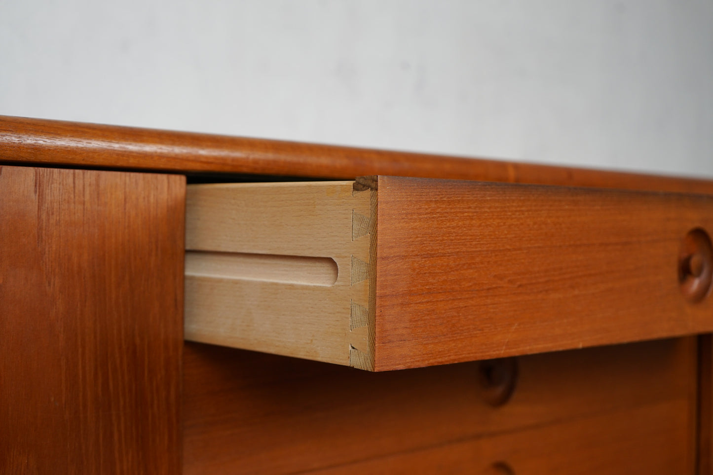 Mid Century Teak Sideboard von H.W. Klein für Bramin