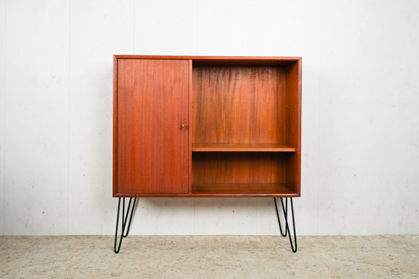 Teak Regal Bücherregal Vintage 60er Mid Century Retro Dänisch