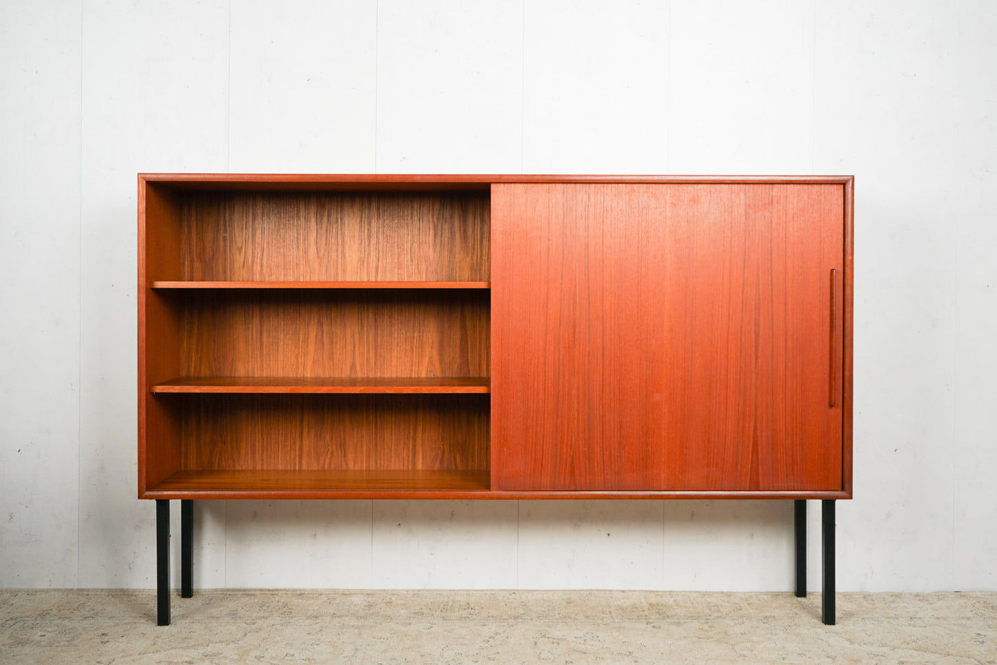 Teak Highboard Sideboard Schrank Vintage 60er Mid Century