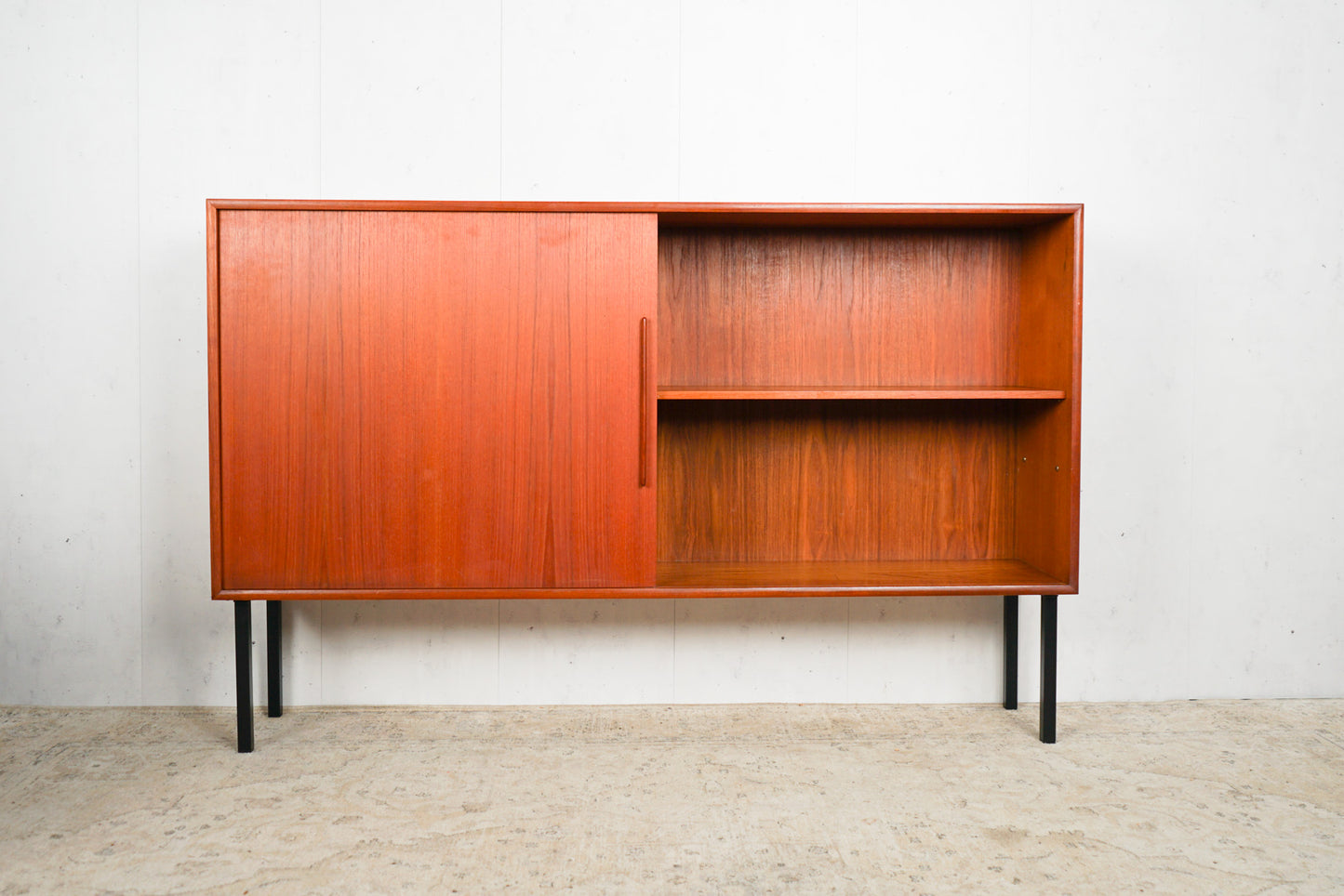 Teak Highboard Sideboard Schrank Vintage 60er Mid Century