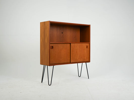 Teak Regal Anrichte Schrank Vintage Mid Century
