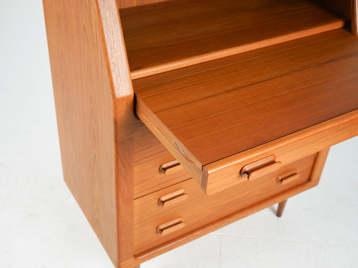 Vintage Teak Sekretär Schreibtisch Dyrlund Mid Century