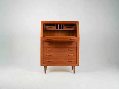 Vintage Teak Sekretär Schreibtisch Dyrlund Mid Century