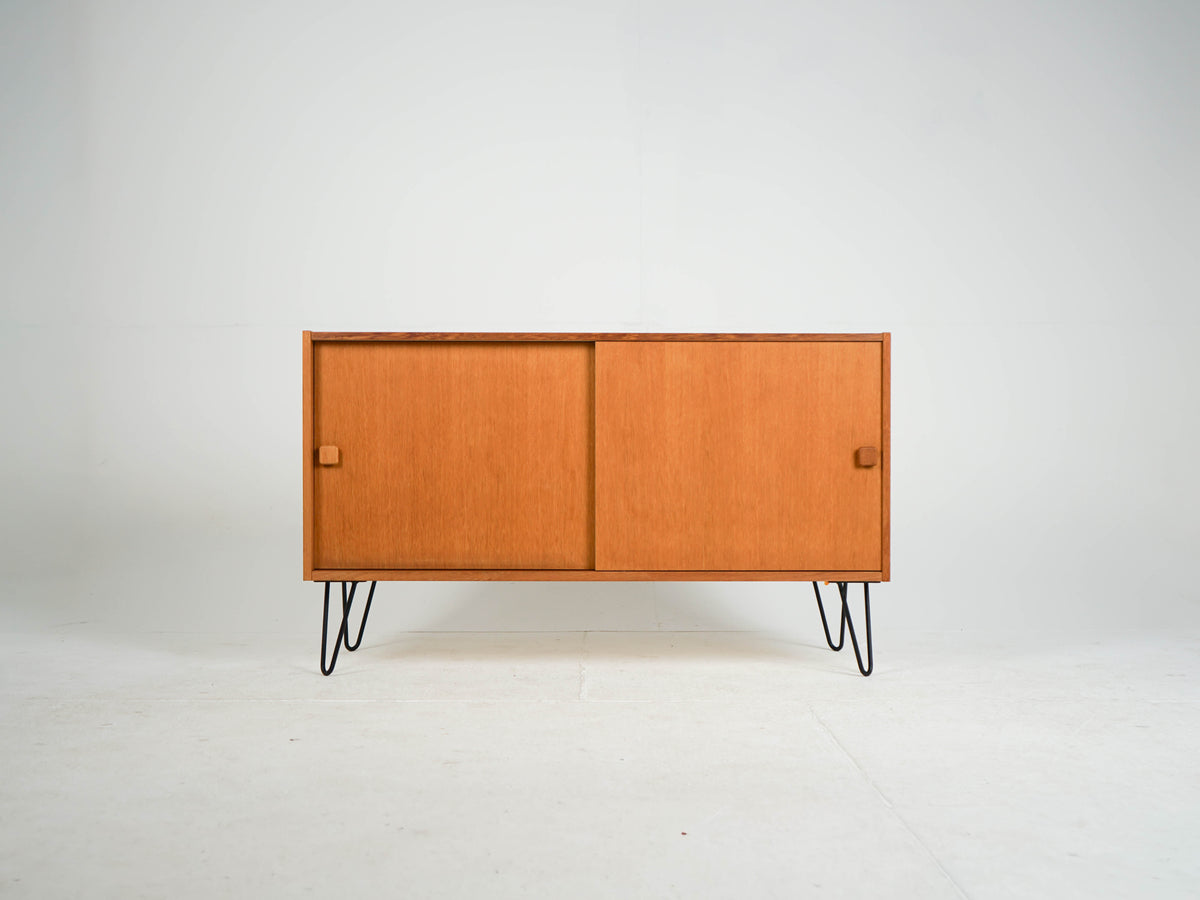 Teak Sideboard Schrank Bar Vintage 60er Mid Century