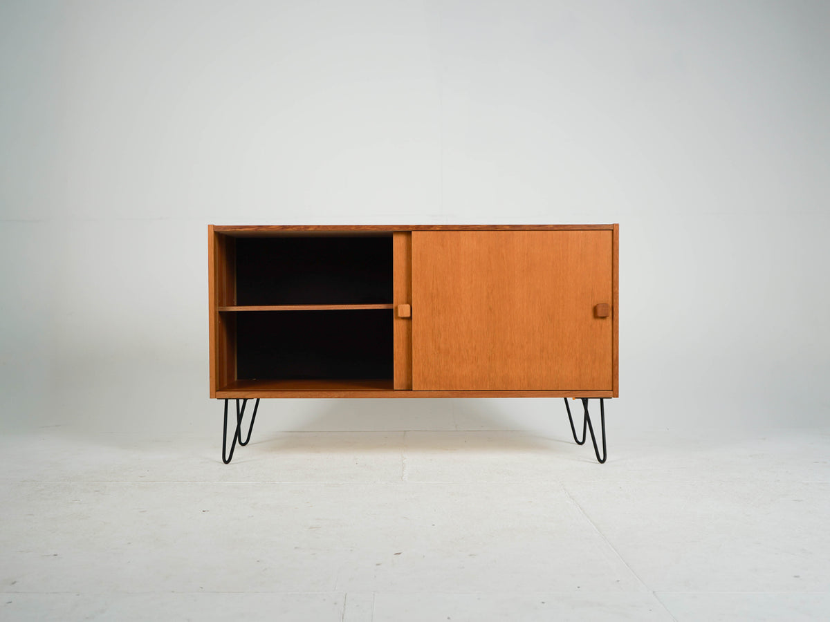 Teak Sideboard Schrank Bar Vintage 60er Mid Century