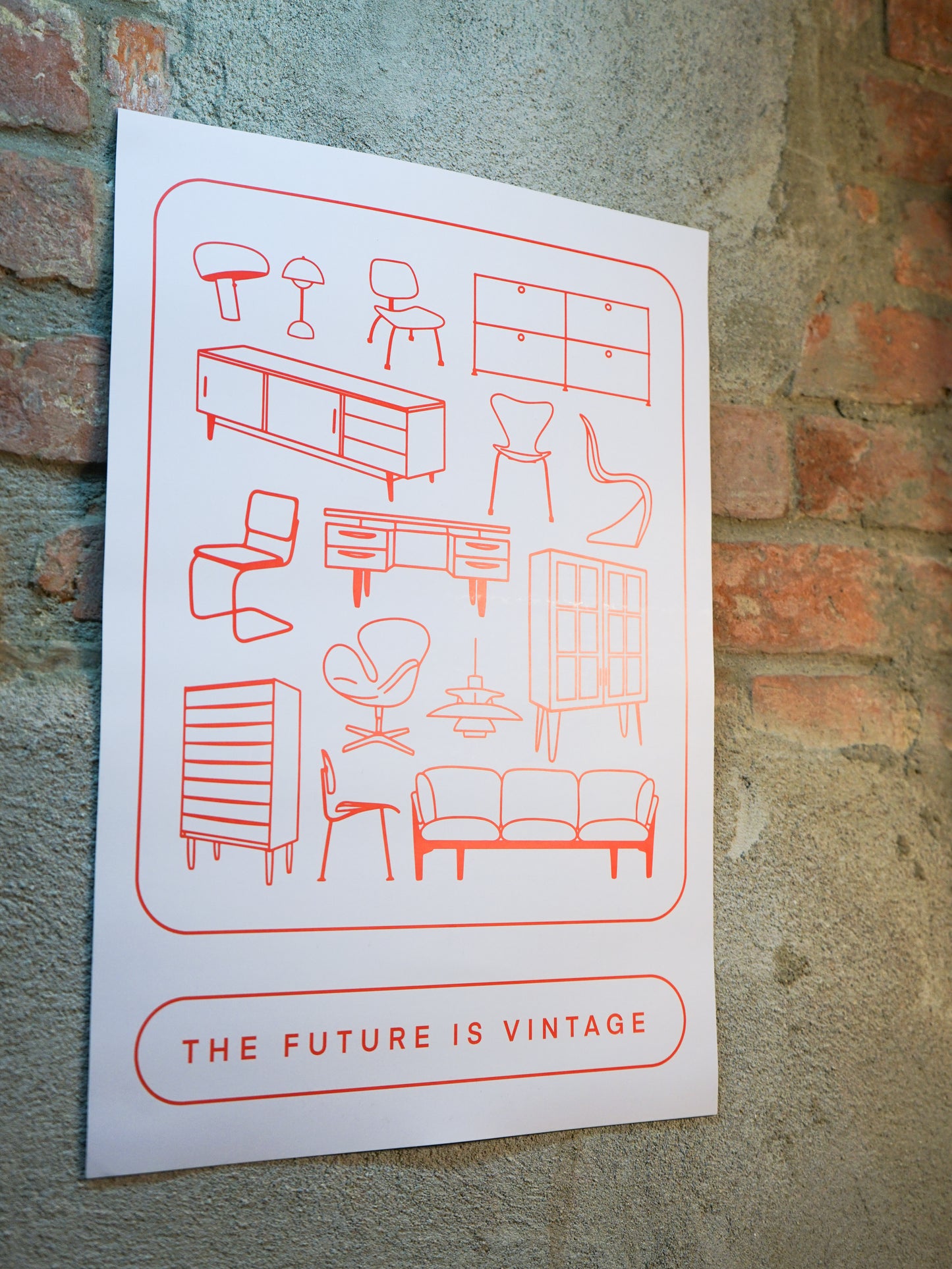 "The Future is Vintage" - Art Print No. 2