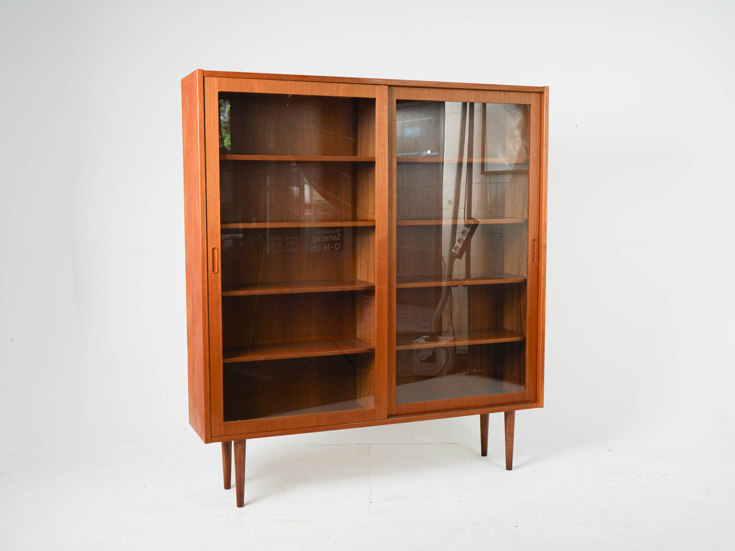 Teak Vitrine Regal Poul Hundevad Schrank Vintage Mid Century