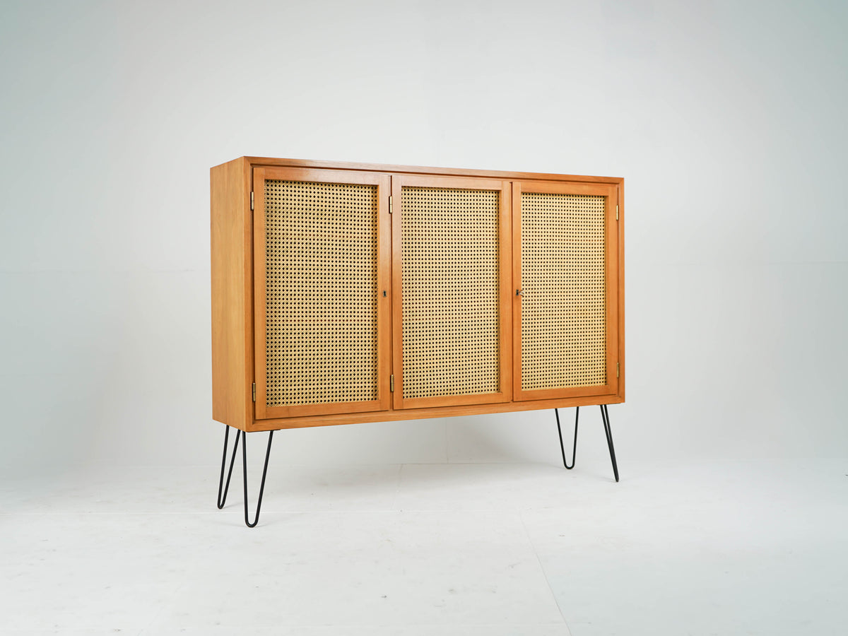 Teak Schrank Highboard Bar Vintage 60er Mid Century
