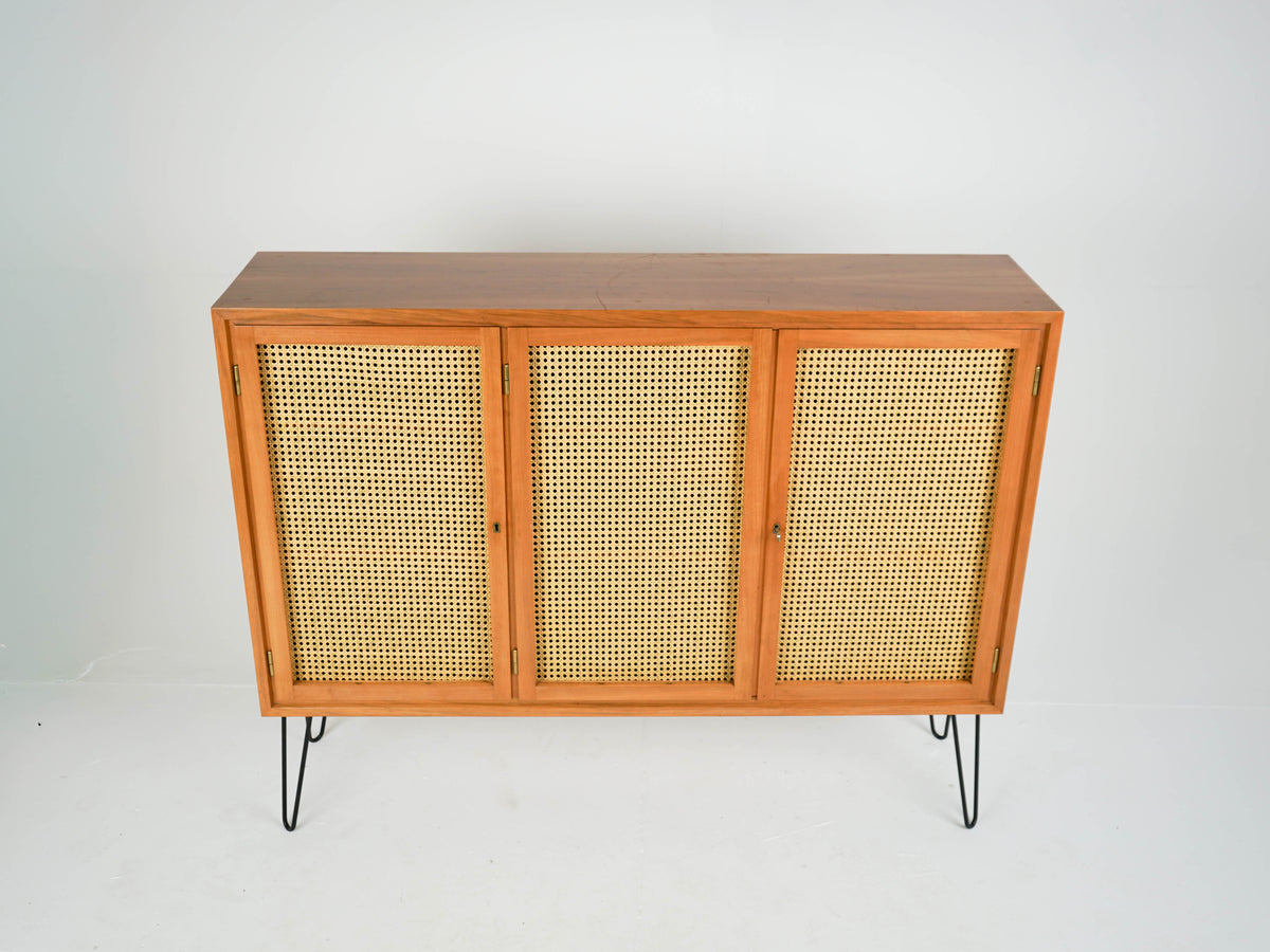 Teak Schrank Highboard Bar Vintage 60er Mid Century