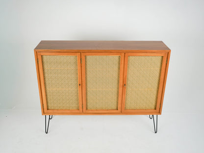 Teak Schrank Highboard Bar Vintage 60er Mid Century