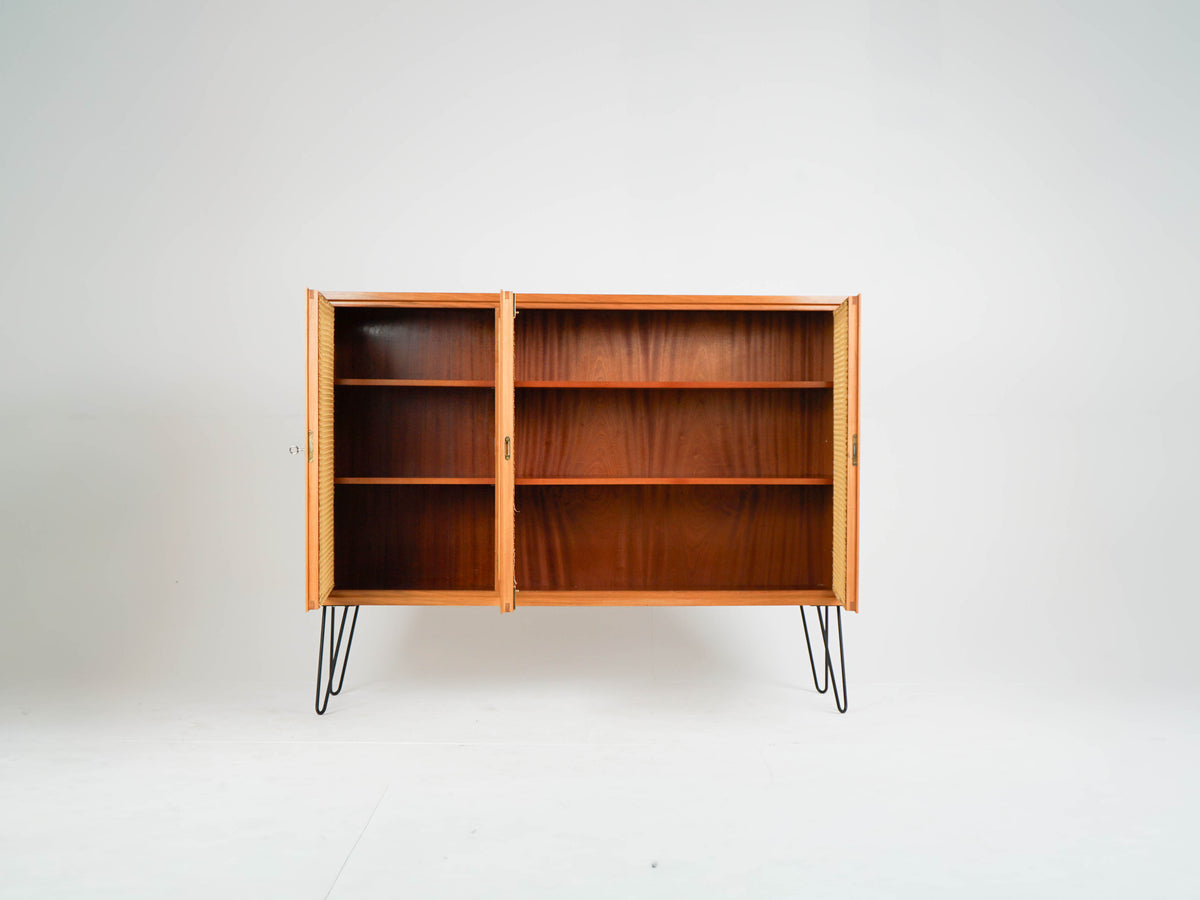 Teak Schrank Highboard Bar Vintage 60er Mid Century