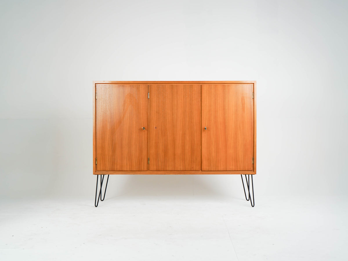 Teak Schrank Highboard Bar Vintage 60er Mid Century