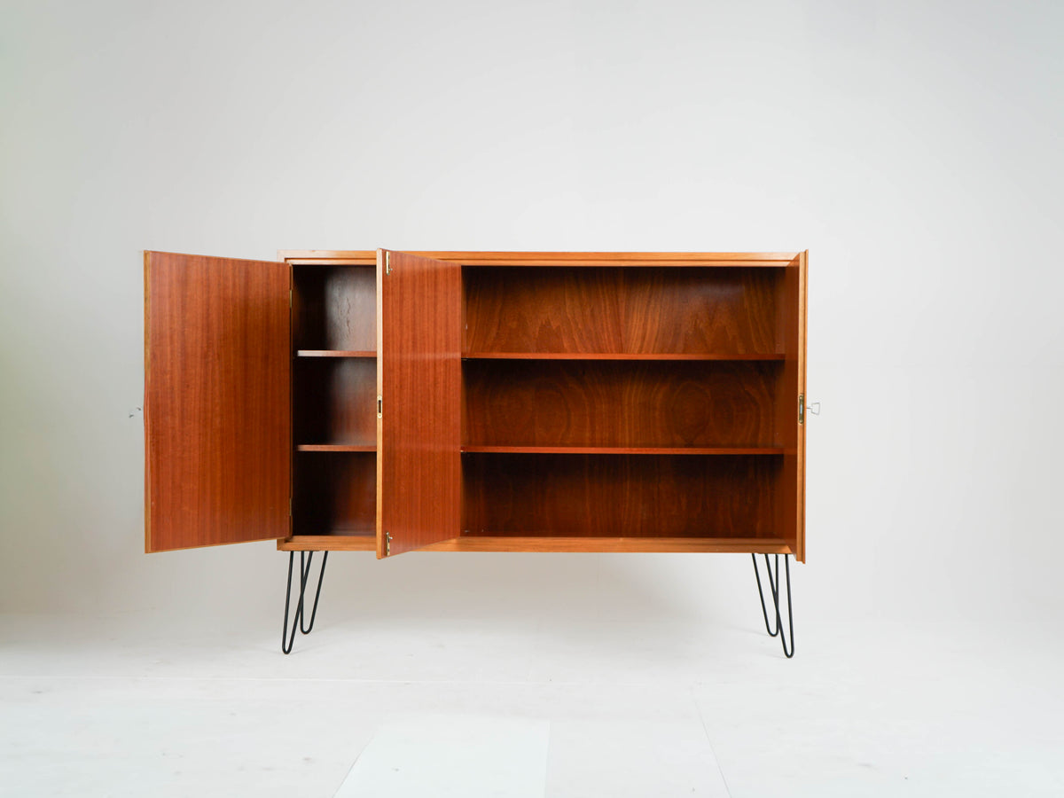 Teak Schrank Highboard Bar Vintage 60er Mid Century