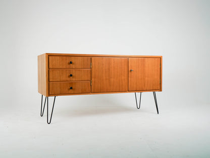 Teak Sideboard Schrank Bar Vintage 60er Mid Century