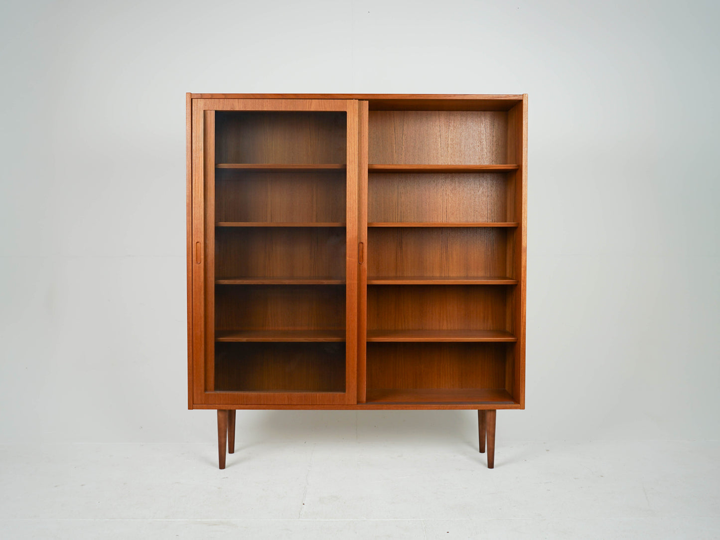 Teak Vitrine Regal Poul Hundevad Schrank Vintage Mid Century