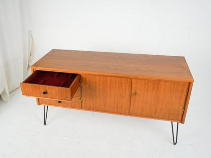 Teak Sideboard Schrank Bar Vintage 60er Mid Century