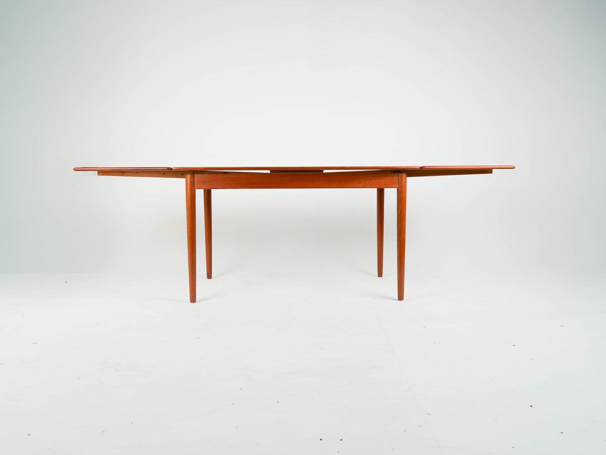 Vintage Teak Esstisch Ausziehtisch Mid Century