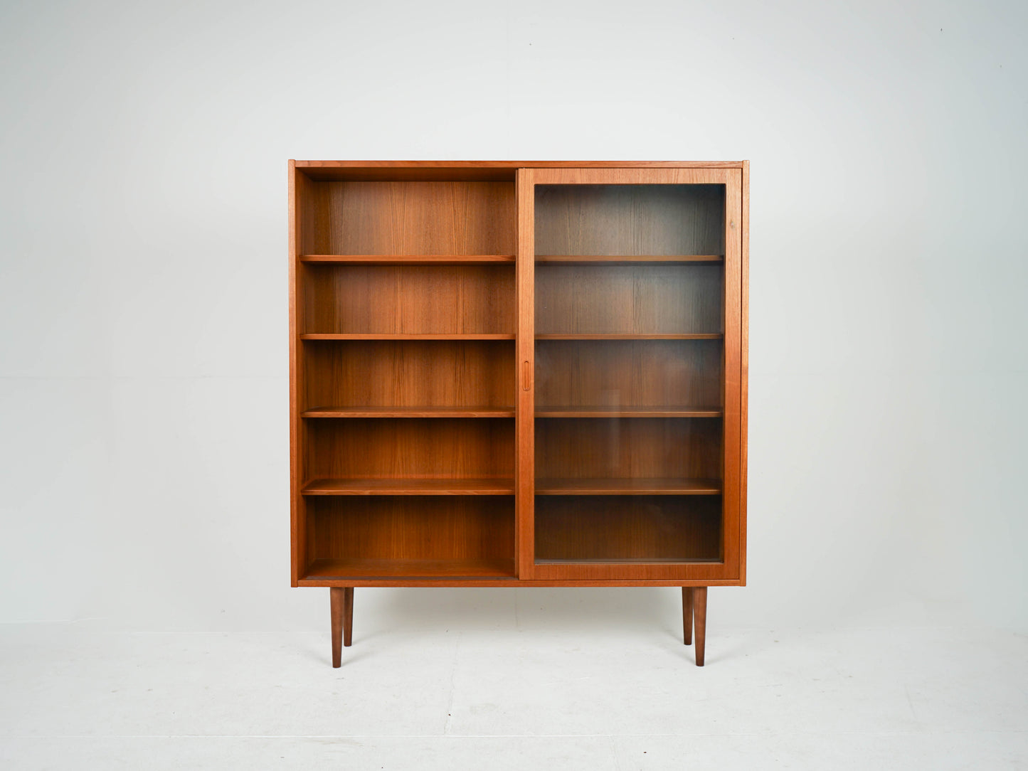 Teak Vitrine Regal Poul Hundevad Schrank Vintage Mid Century