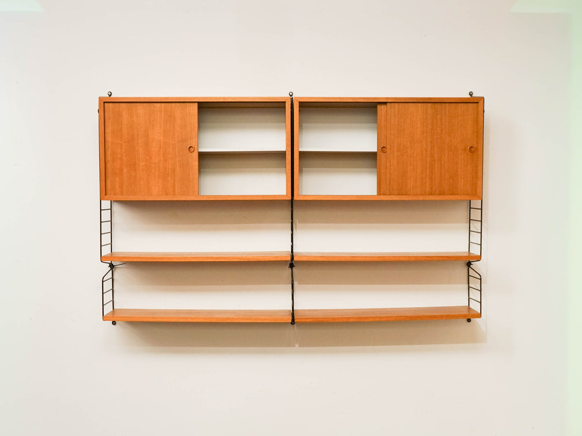 String Wandregal Regal Teak Vintage 60er Mid Century