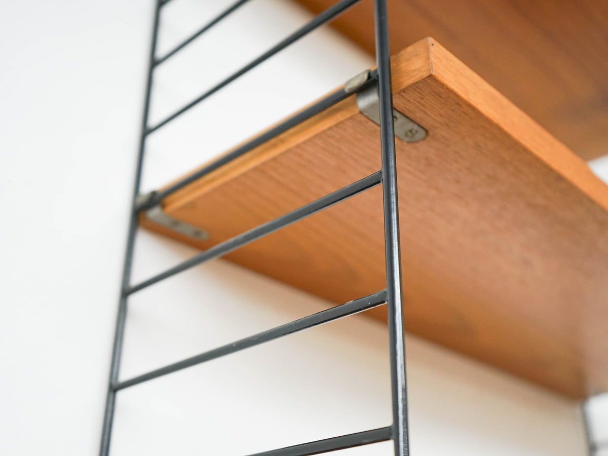 String Wandregal Regal Teak Vintage 60er Mid Century