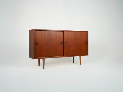 Teak Sideboard Regal Anrichte Vinyl Vintage Mid Century