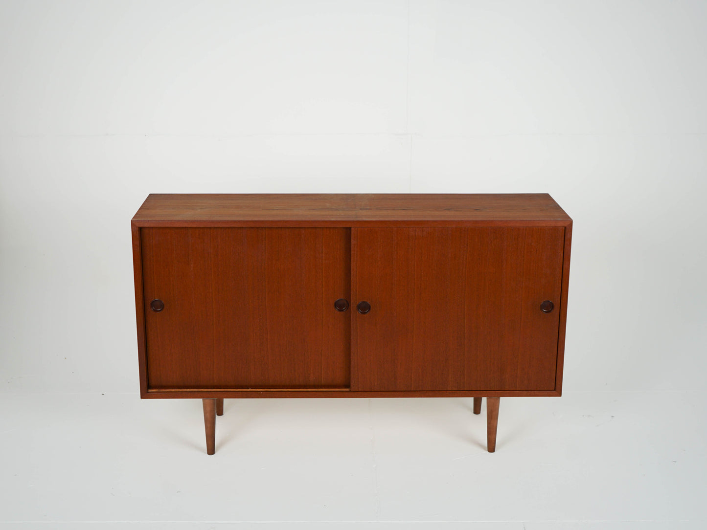 Teak Sideboard Regal Anrichte Vinyl Vintage Mid Century
