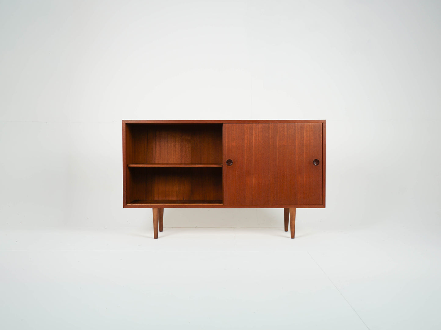 Teak Sideboard Regal Anrichte Vinyl Vintage Mid Century