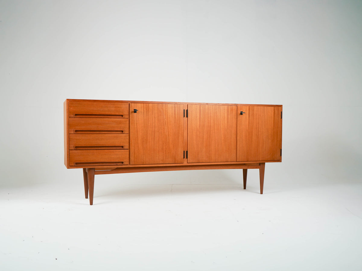 Teak Sideboard Regal Schrank Vintage 60er Mid Century