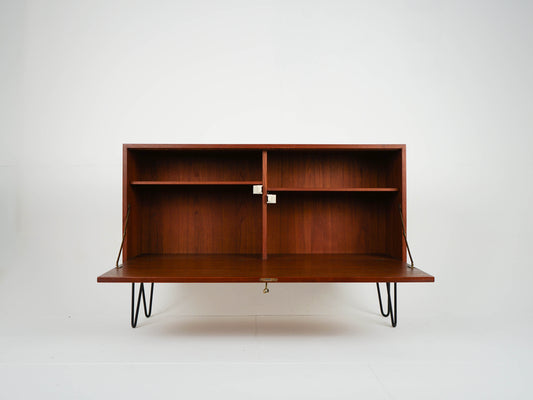 Teak Schrank Sideboard Bar Vintage 60er Mid Century