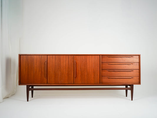 RT200 Teak Sideboard von Heinrich Riestenpatt Vintage Mid Century