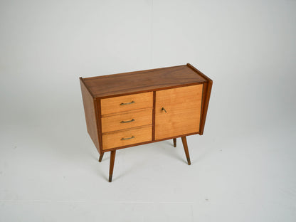 Vintage Teak Nachttisch Anrichte Mid Century