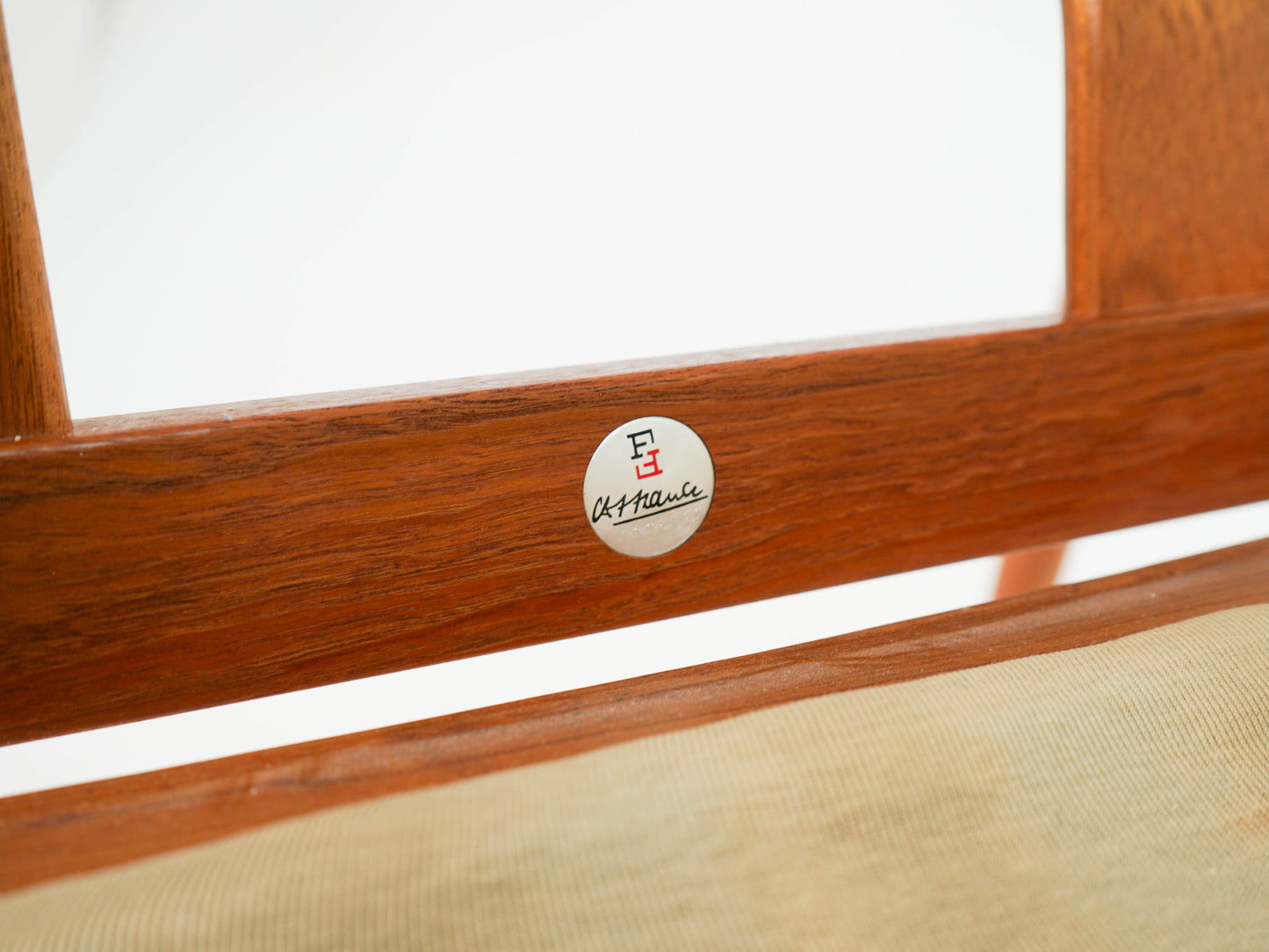 Teak Sessel von Arne Vodder für France & Søn Vintage