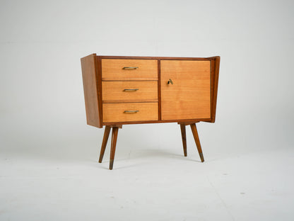 Vintage Teak Nachttisch Anrichte Mid Century