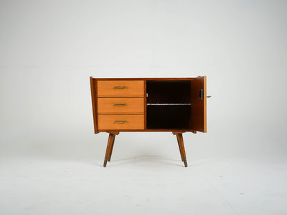 Vintage Teak Nachttisch Anrichte Mid Century