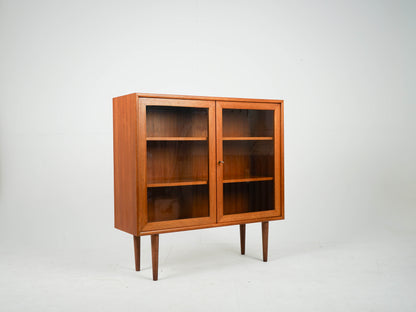 Teak Vitrine Regal Anrichte Schrank Vintage Mid Century