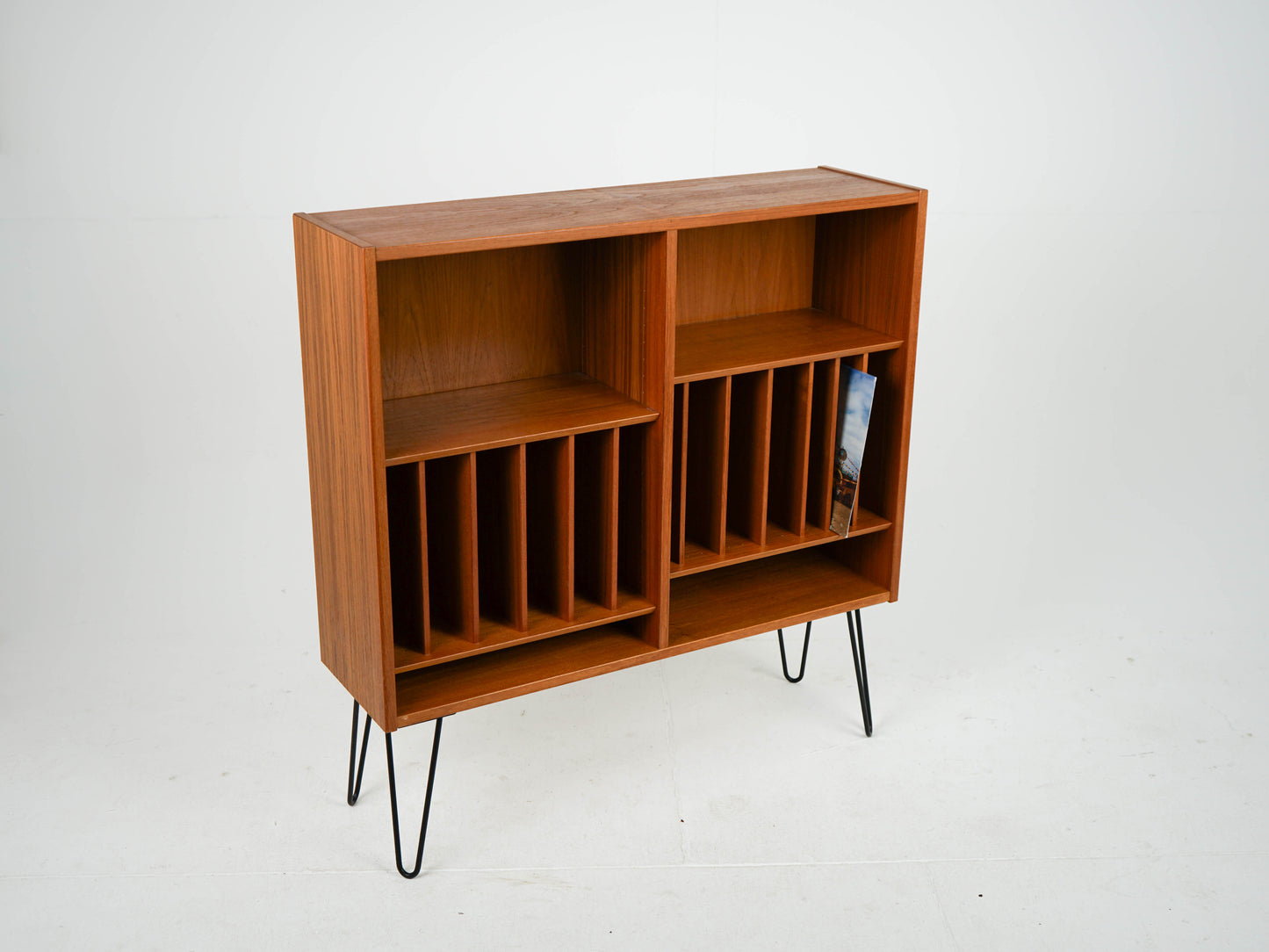 Teak Regal Anrichte Vinyl Vintage Mid Century