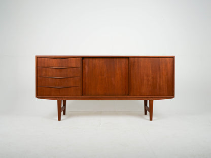 Teak Sideboard von Erling W. Bach Vintage Mid Century