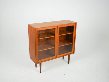 Teak Vitrine Regal Anrichte Schrank Vintage Mid Century