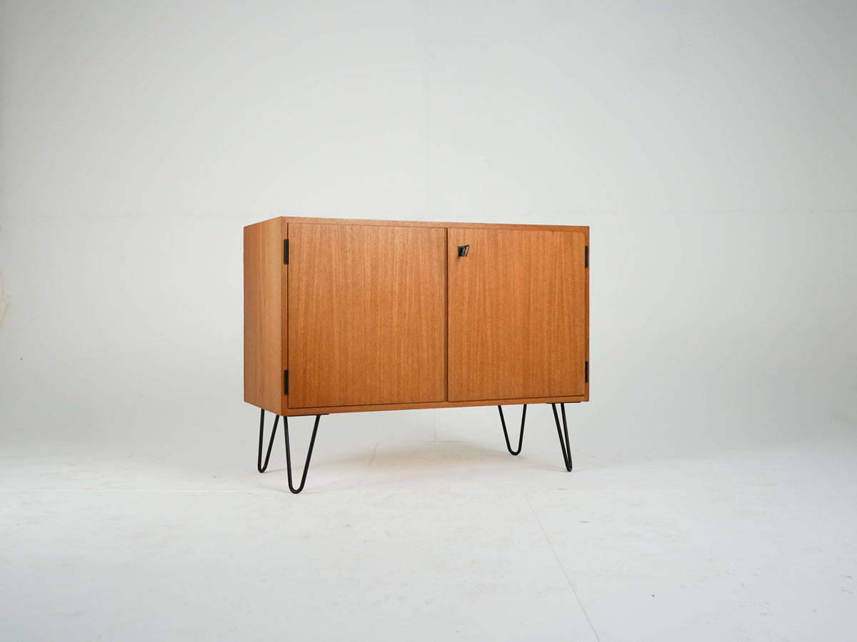 Teak Regal Schrank Sideboard Bar Vintage 60er Mid Century