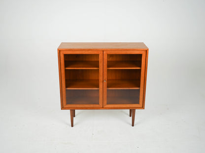 Teak Vitrine Regal Anrichte Schrank Vintage Mid Century